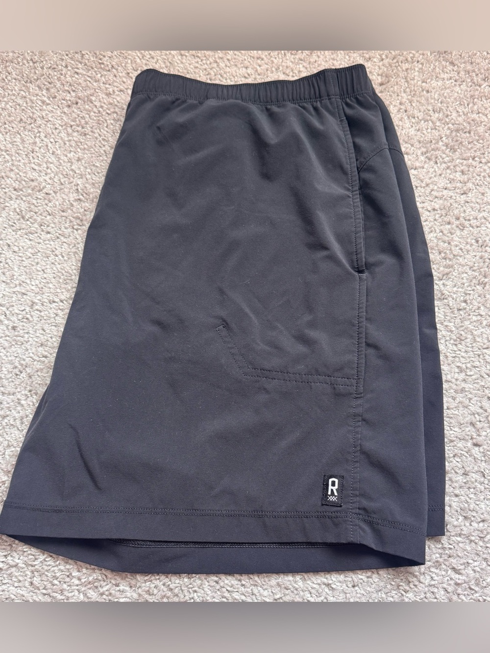 Rhône black athletic shorts